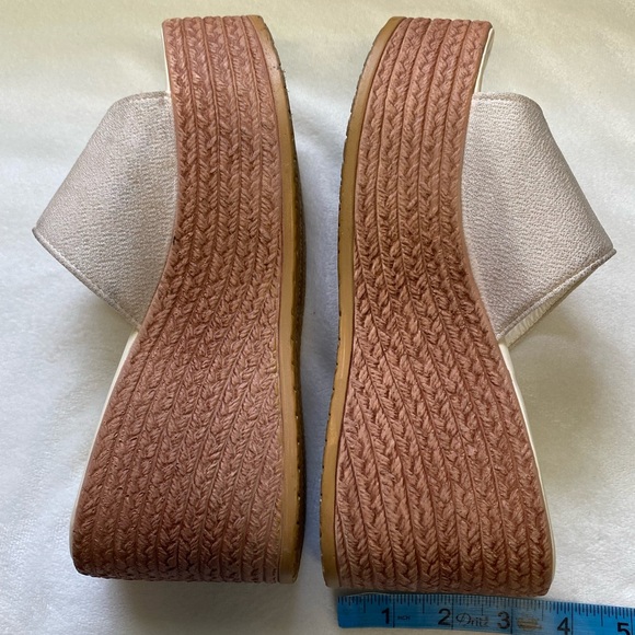 Platform Sandals Women Toe Causal Wedges Slippers Peep Slippers Shoes size 8.5 - Picture 7 of 12